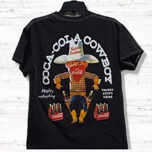 Coca Cola Cowboy Vintage Men’s T-shirt Size Medium